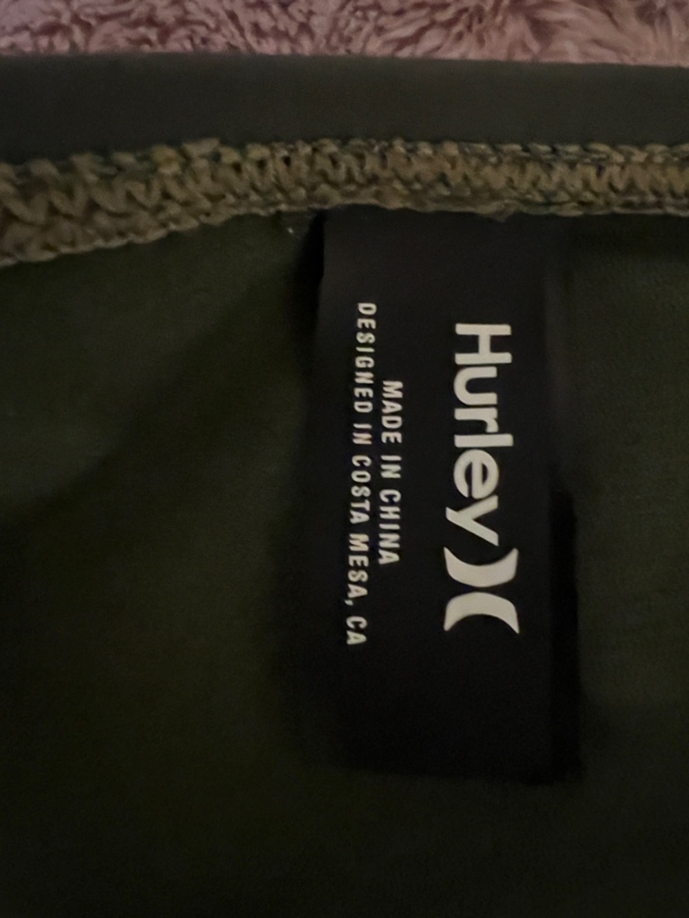 Hurley Olive Green Women’s Bikini Set - Picture 2 of 7